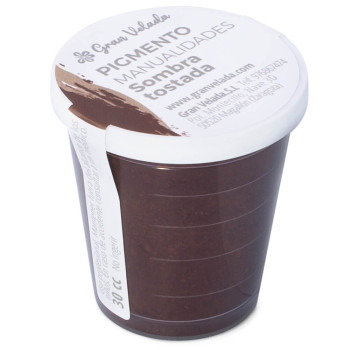 Geröstettes Schattes Farbpulverpigment zum Basteln